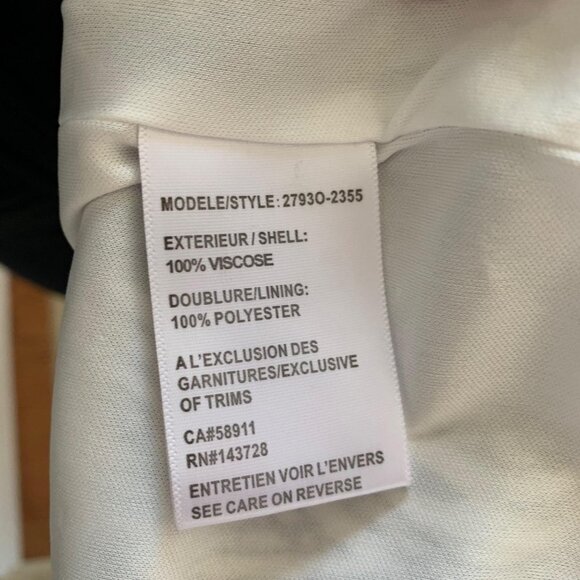 Tribal NWT Sz XLarge womens Dress geometric Black - Picture 8 of 8